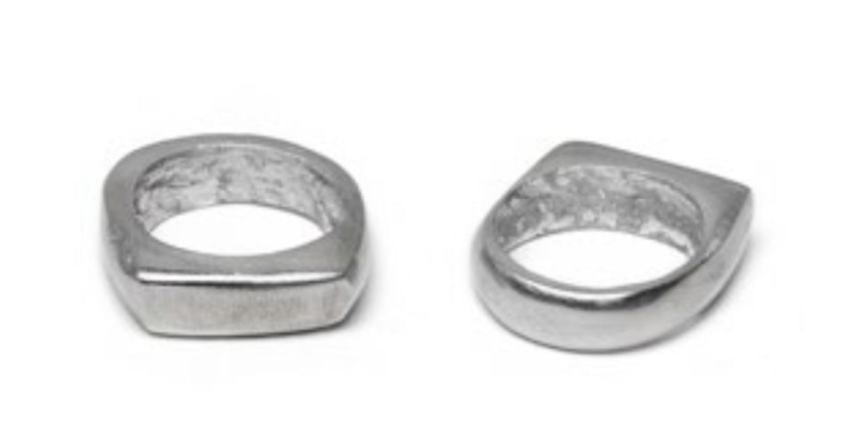 VESTOPAZZO Anillo rectangular
