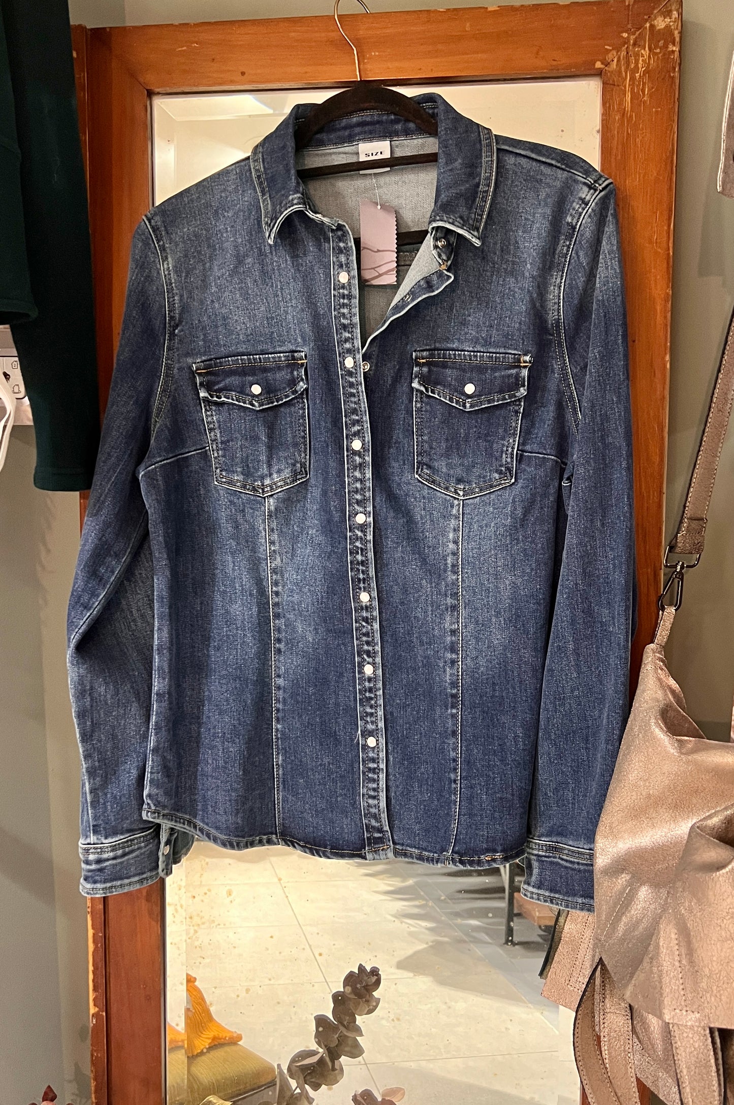 AMELIA camisa Denim