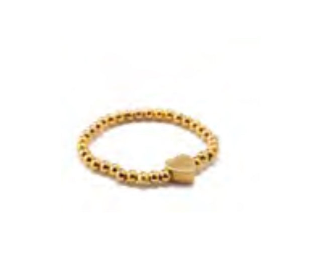 VESTOPAZZO ANILLO ALUMINIO DORADO