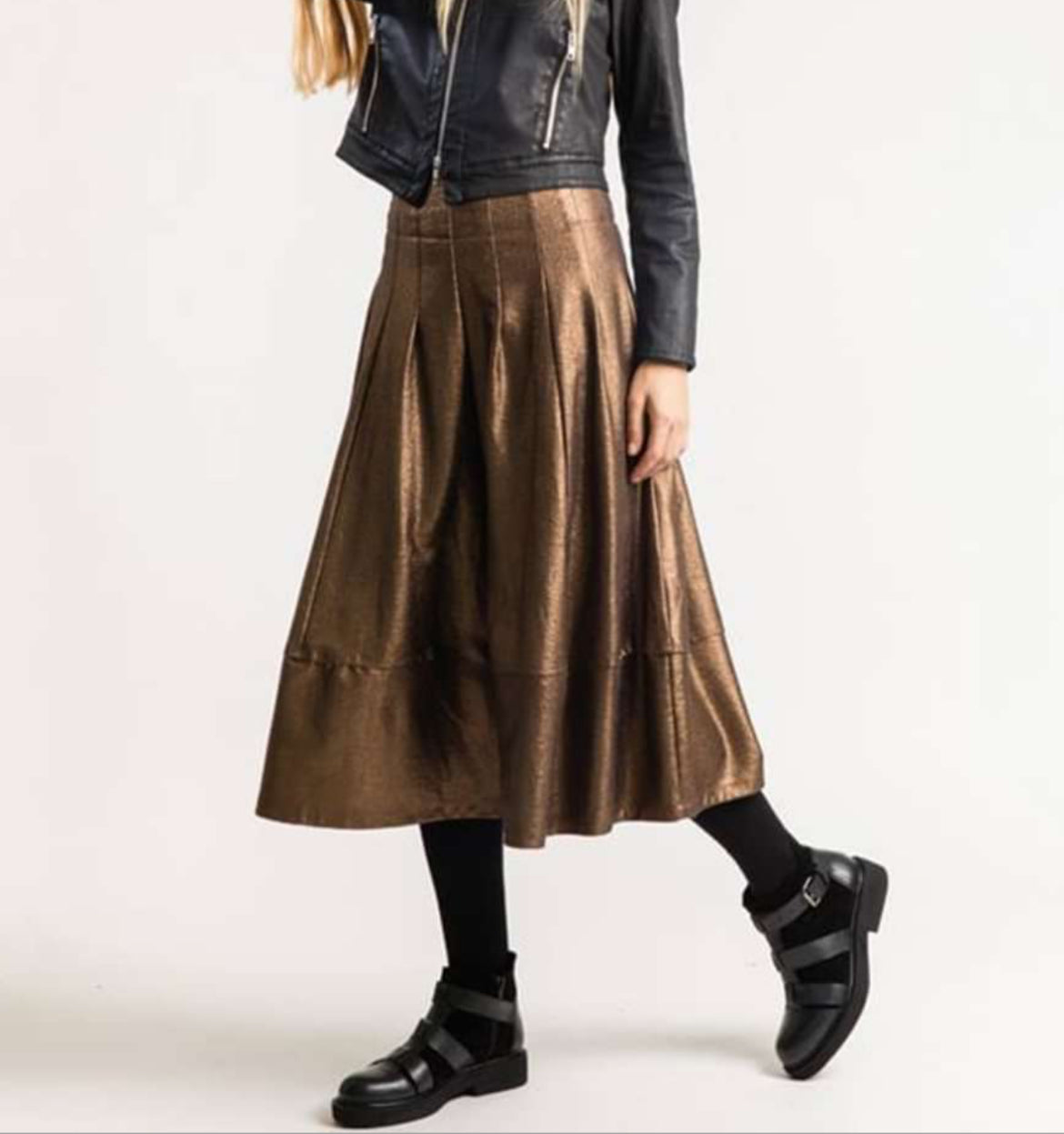 LURDES BERGADA Falda M24 380 COPPER