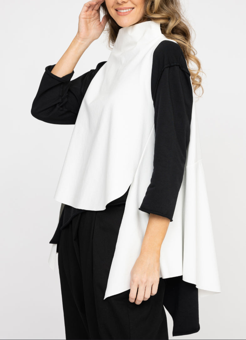 WENDY TRENDY CHALECO CUELLO ALTO 110225