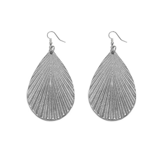 VESTOPAZZO PENDIENTES OVALADOS HOJA AL17410