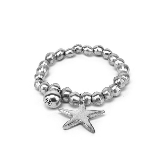 VESTOPAZZO PULSERA ELÁSTICA CON DIJE ESTRELLA DE MAR AL01117