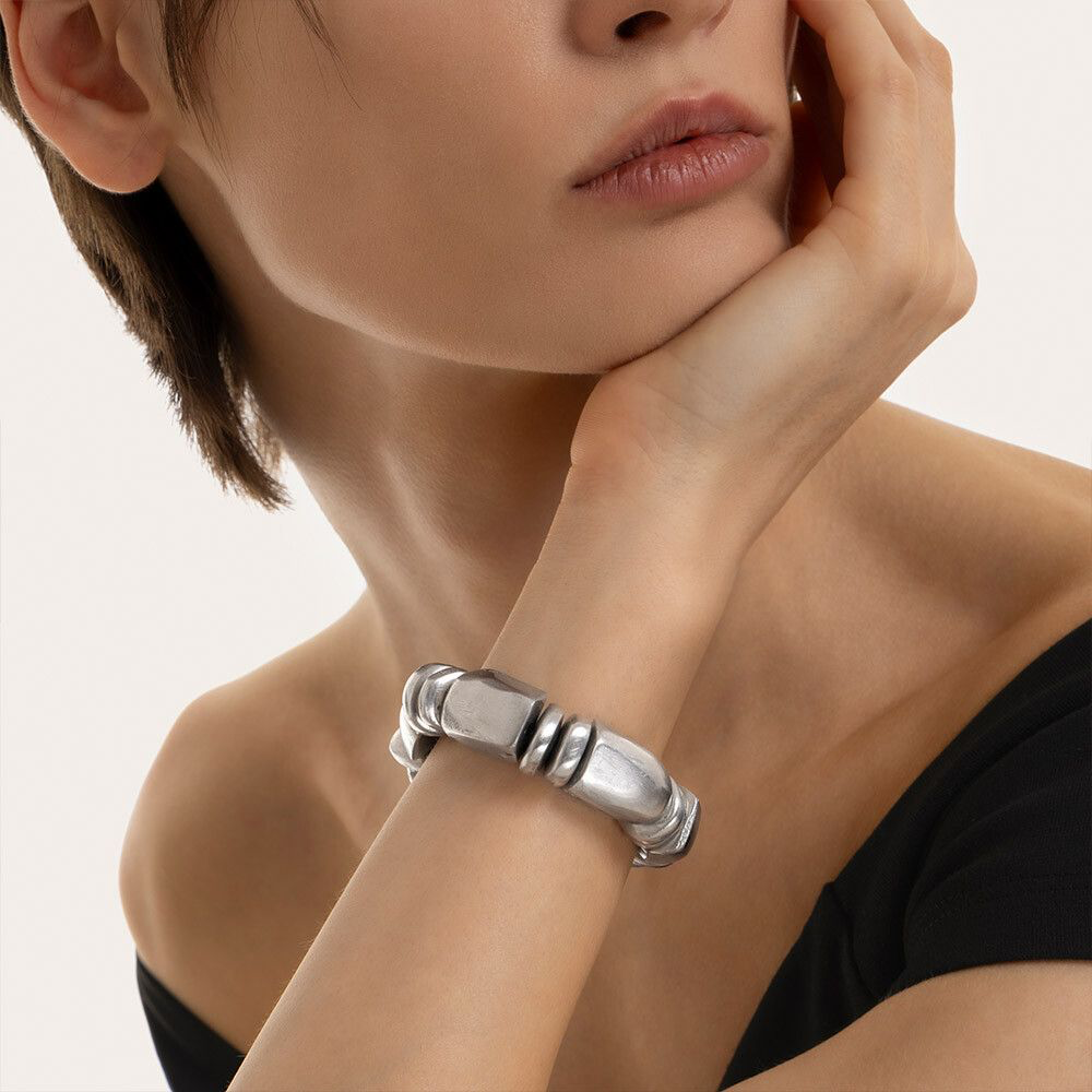 VESTOPAZZO PULSERA ELÁSTICA CON BARRAS AL01172
