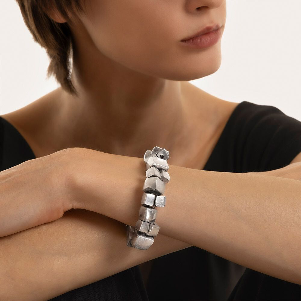 VESTOPAZZO PULSERA ELÁSTICA CUBOS AL01171