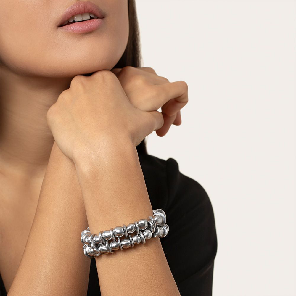 VESTOPAZZO PULSERA ELÁSTICA DOBLE AL01160