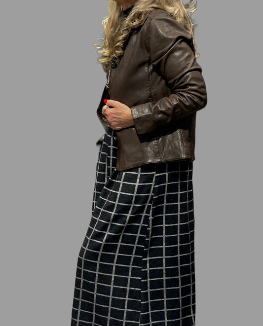 OAKWOOD CHAQUETA DE PIEL LEXIA 64966