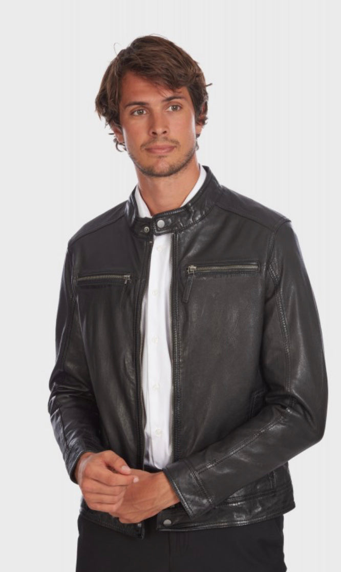 OAKWOOD CHAQUETA DE PIEL 64397