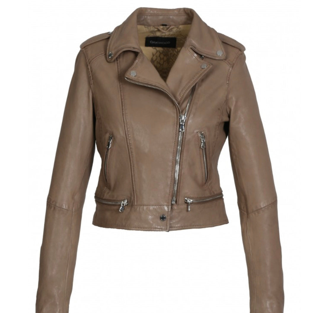 OAKWOOD CHAQUETA DE PIEL 64440