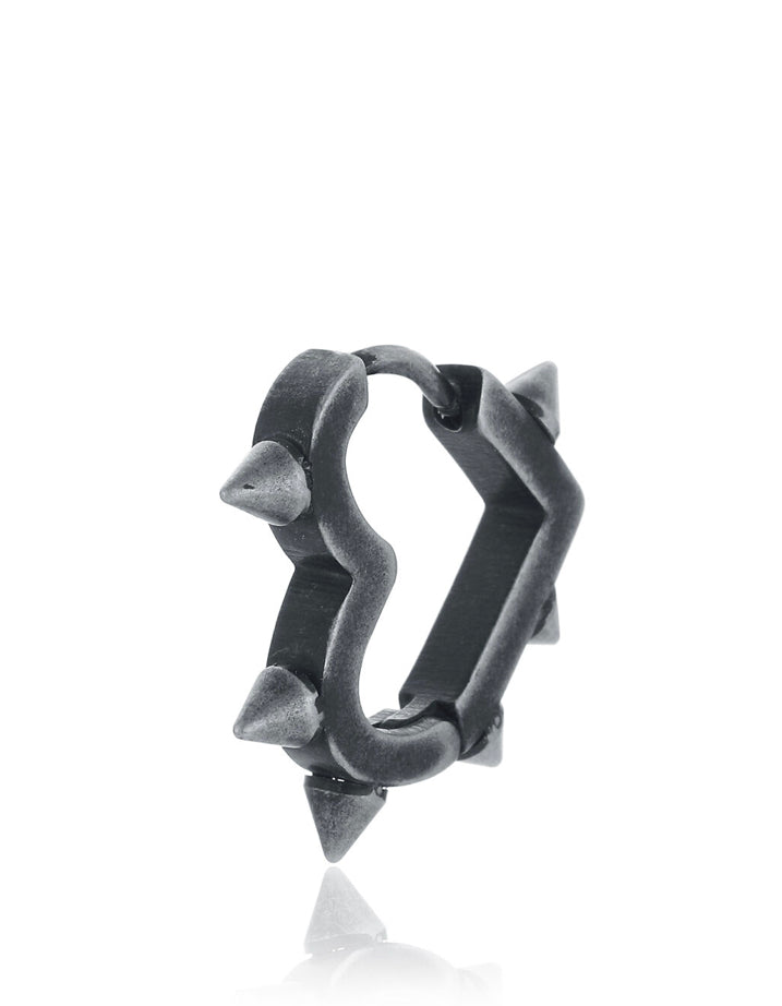 BRAND Pendiente /corazón con puntas
