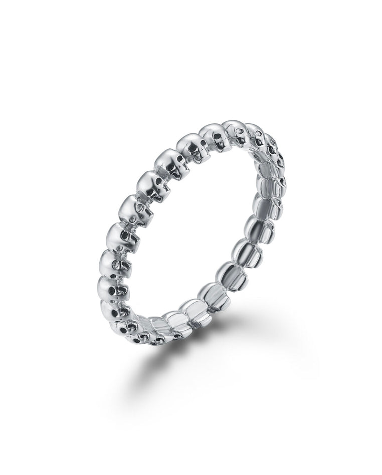 BRAND Anillo calaveras