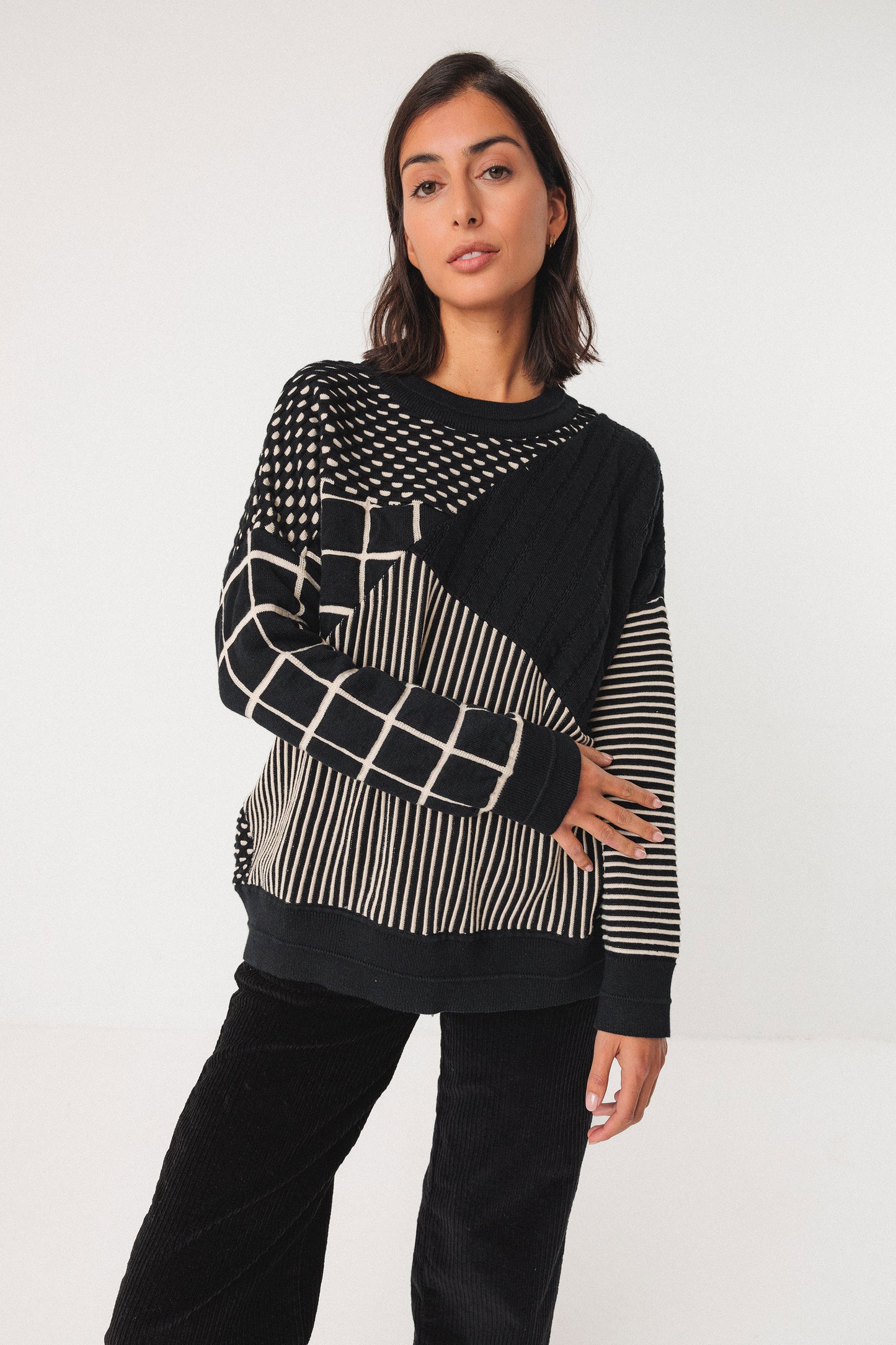 SKFK SWEATER ISMENE-GOTS