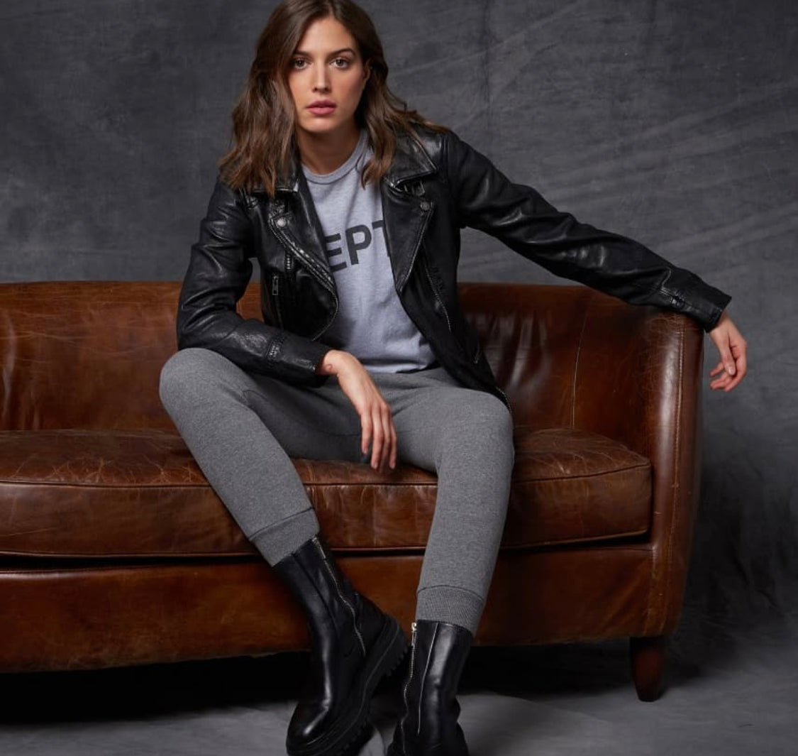 OAKWOOD CHAQUETA DE PIEL 62065