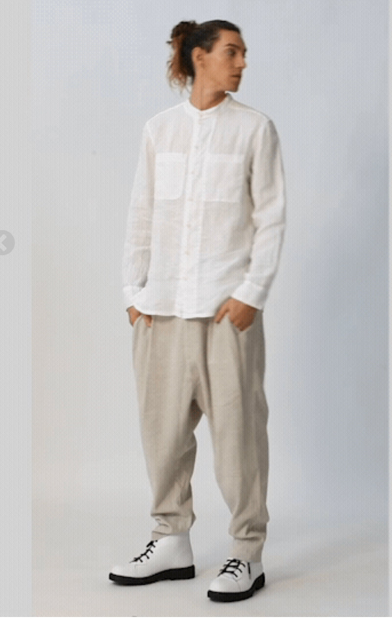 SYNGMAN CUCALA Camisa MANGA LARGA LINO S23 248