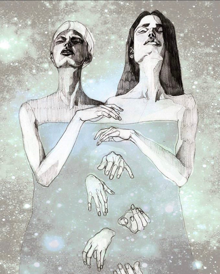 Lámina: “Soulsisters ( 0,42x0,29.5 cm)