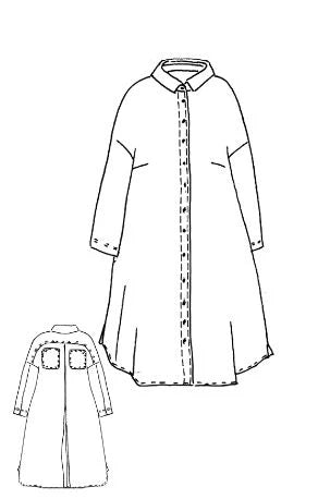 BLACK LABEL VESTIDO DE LINO 354 09 07