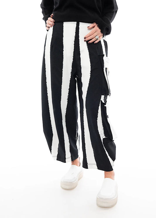 BLACK LABEL PANTALON ESTAMPADO RAYAS 125 339 01 11