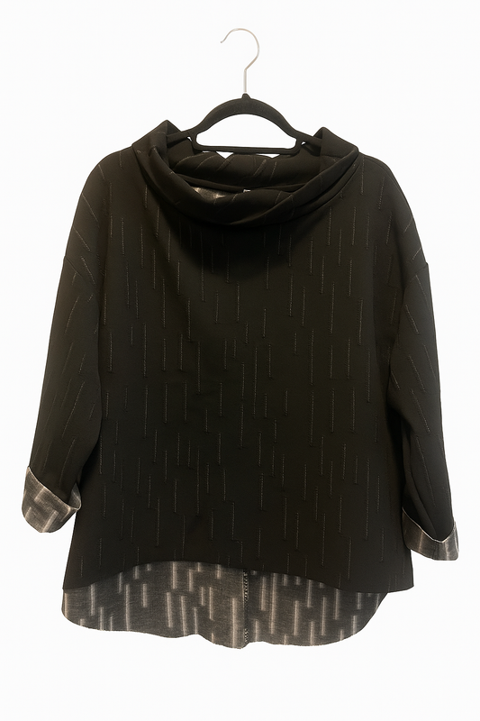 WENDY TRENDY BLUSA CON CUELLO 250107