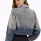 ANDREA TARANTO CHAQUETA DENIM COMBINADA