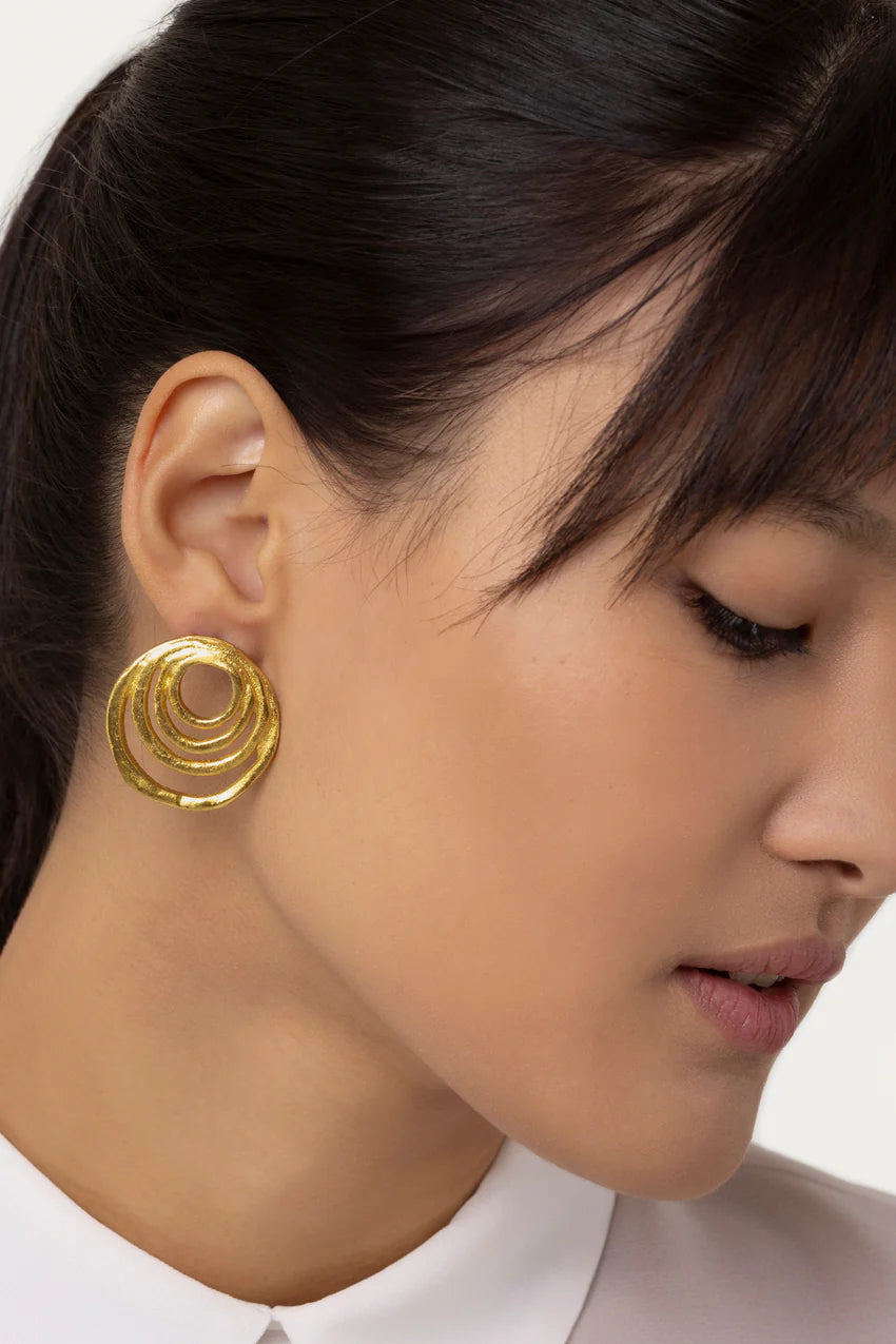 VESTOPAZZO PENDIENTES ESPIRAL DD16135