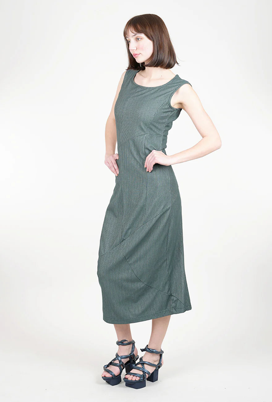 BLACK LABEL VESTIDO DE PUNTO RAYAS 126 324 09 06