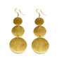 VESTOPAZZO Pendientes CON TRES CÍRCULOS DD16100s