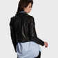 OAKWOOD CHAQUETA DE PIEL YOKO
