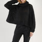 BLACK LABEL Sweter pullover negro 224 342 07 02