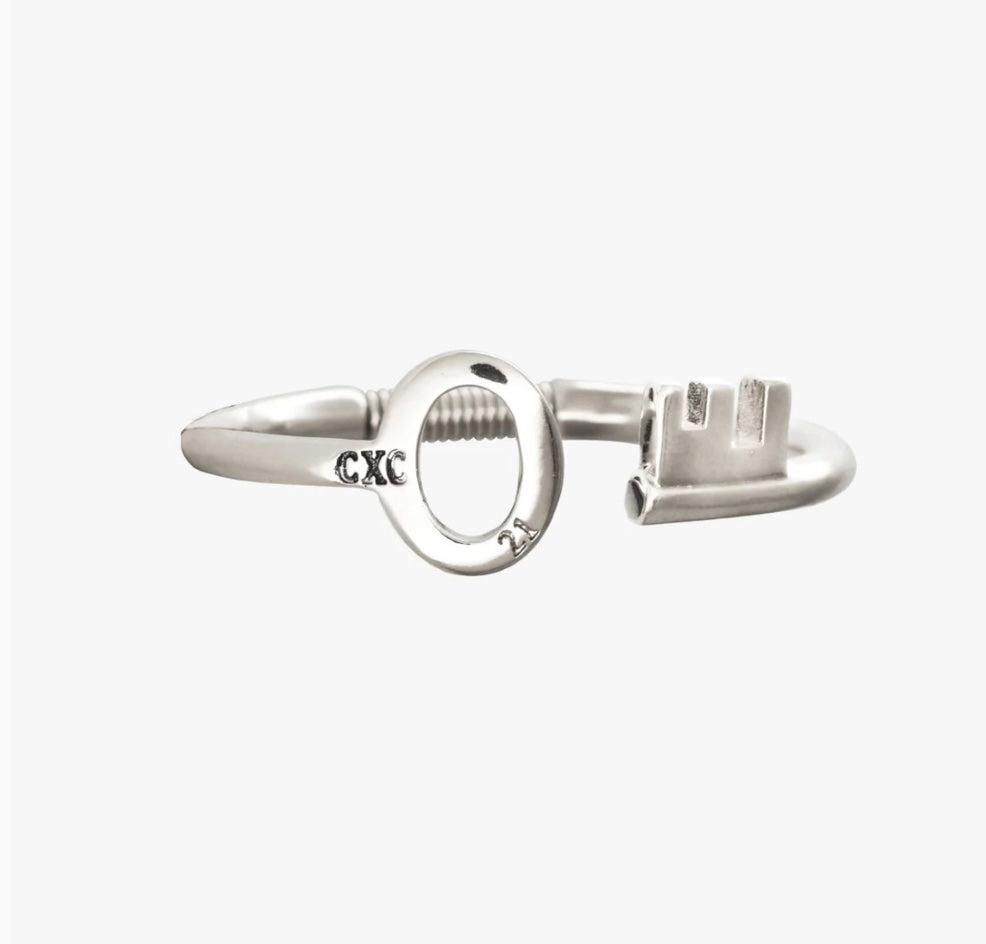 CXC Pulsera Llave Plata