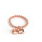 VESTOPAZZO Anillo cobre con dije