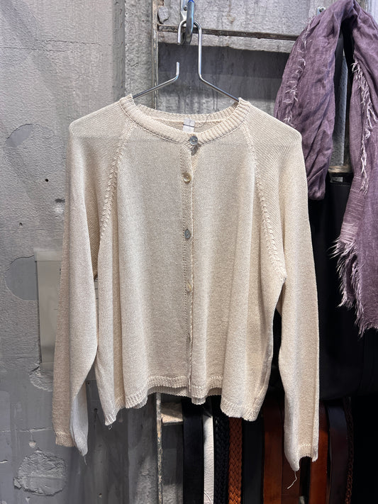 AMELIA SWEATER DE HILO ABOTONADO