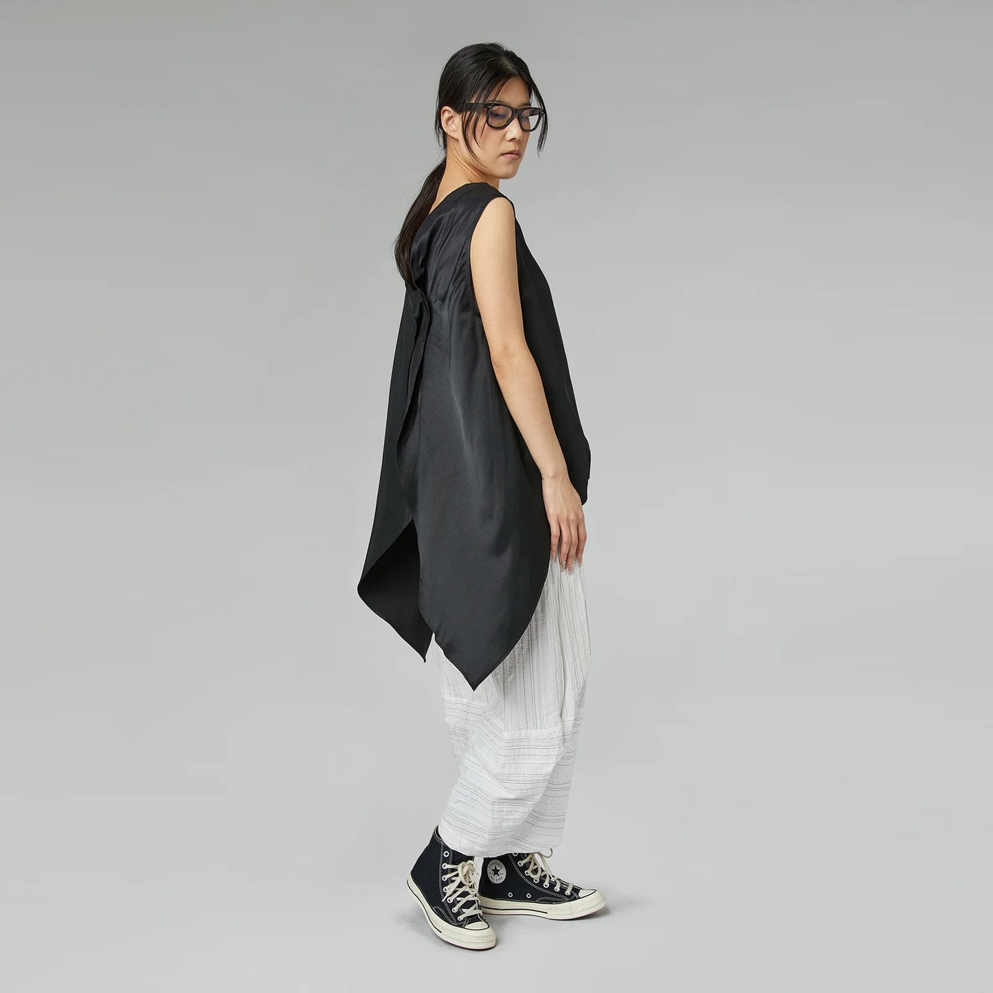 WENDY TRENDY CAMISETA SATINADA CUELLO V 126030