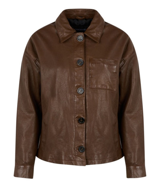 OAKWOOD CHAQUETA DE PIEL CLAUDIE 65162