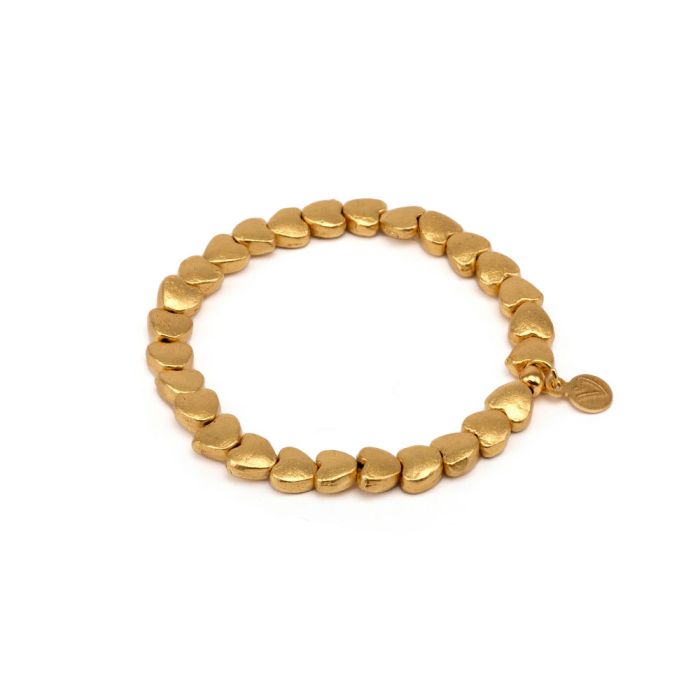 VESTOPAZZO PULSERA CORAZONES ELASTICA DRY4014
