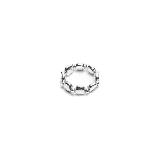 VESTOPAZZO ANILLO CON MINICUADRADOS BATIDOS LO81025