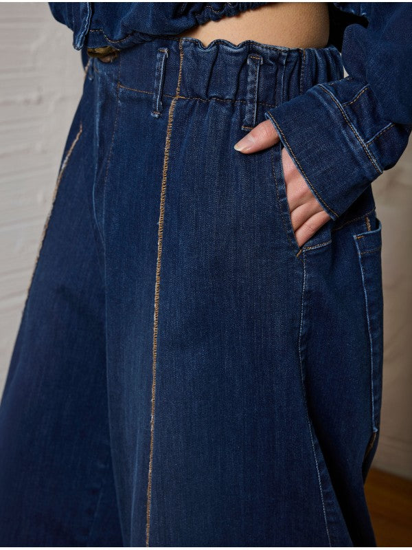 LURDES BERGADA PANTALÓN WIDE LEG M26 160