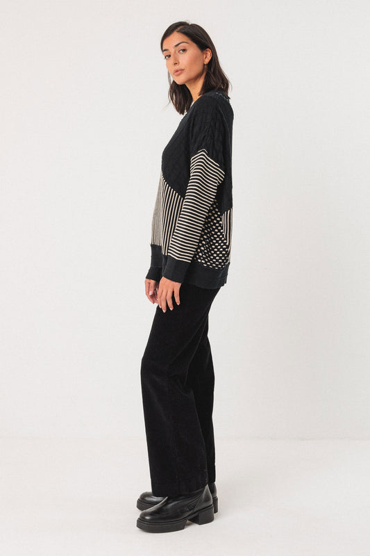 SKFK SWEATER ISMENE-GOTS