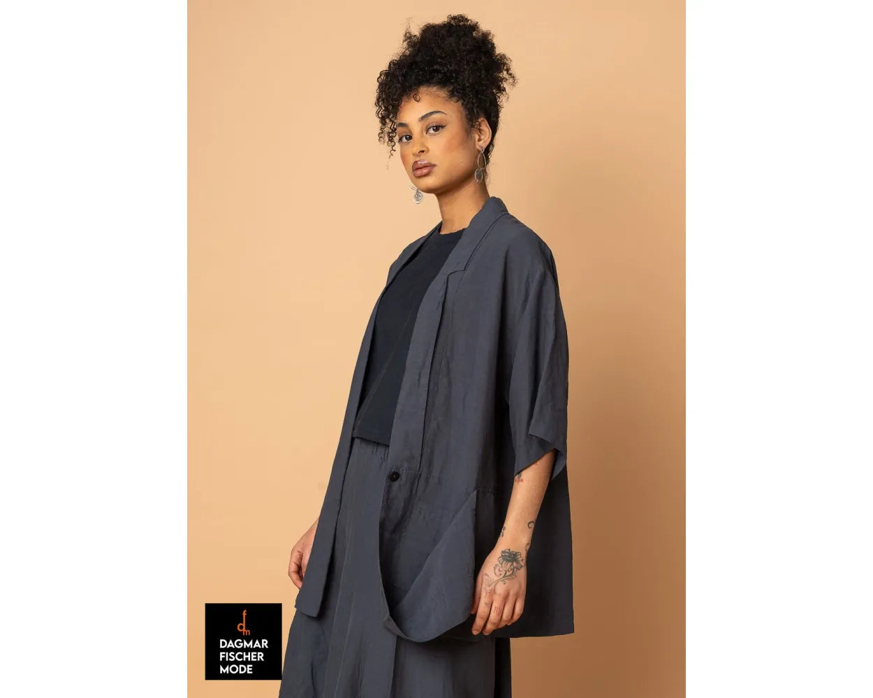 LURDES BERGADA KIMONO IRREGULAR U26 180