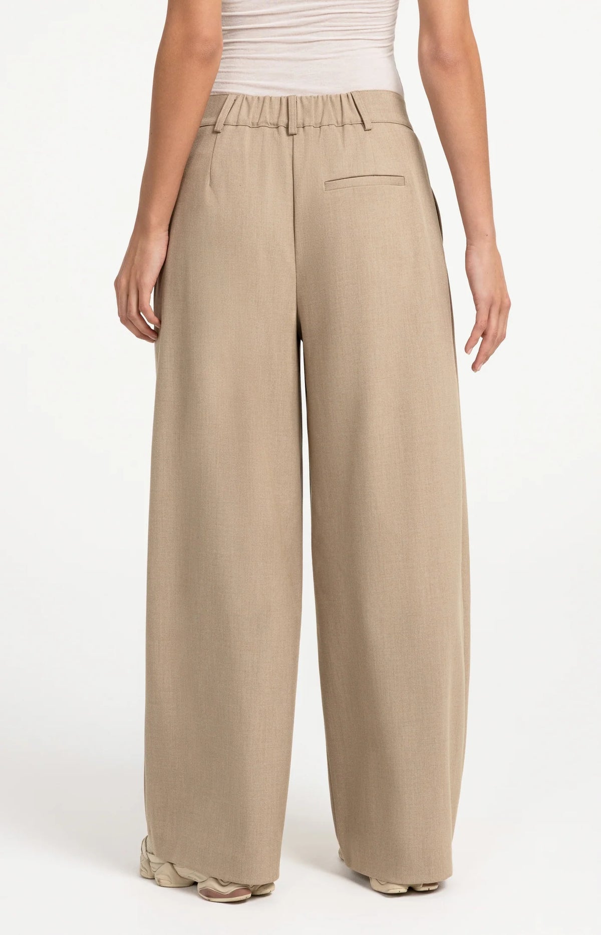 YAYA PANTALÓN WIDE LEG ASIMÉTRICO 01 301286