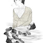 Lámina: “Comensal “ ( 0,42 x 0,29.5cm)