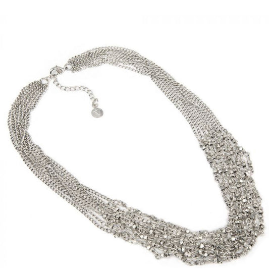 Collar “Multicatene DIAMANTI”