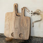 Tabla de cortar + cuenco de madera ( 43x25x5cm)