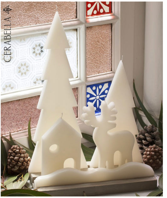 Xmas Theatre ( paisaje) - Velas x 6